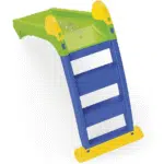 Toboggan pliable Dolu avec fonction eau – Image 2