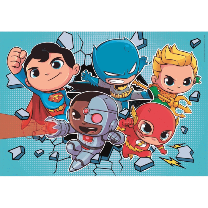 Puzzles SuperColor 2x60 Pièces - DC Comics – Image 2