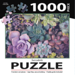 Puzzle de plantes succulentes - 1000pcs – Image 2