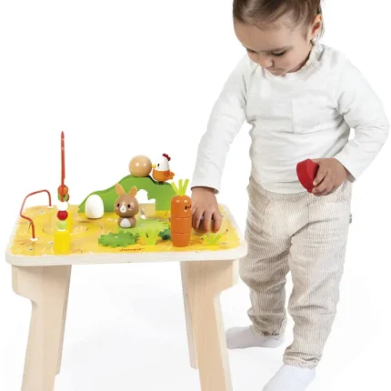 Table d'Activités Ferme en bois