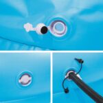 Vanne de gonflage sur un matelas