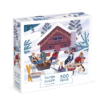 PUZZLE HIVER A LA MONTAGNE - 500 PCS