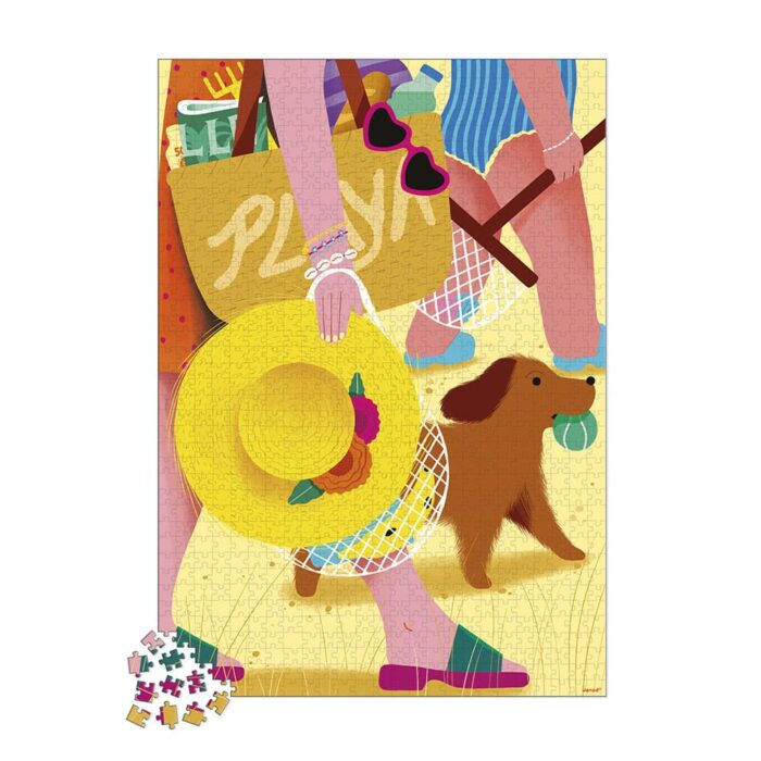 PUZZLE SORTIE A LA PLAGE - 1000 PCS – Image 2