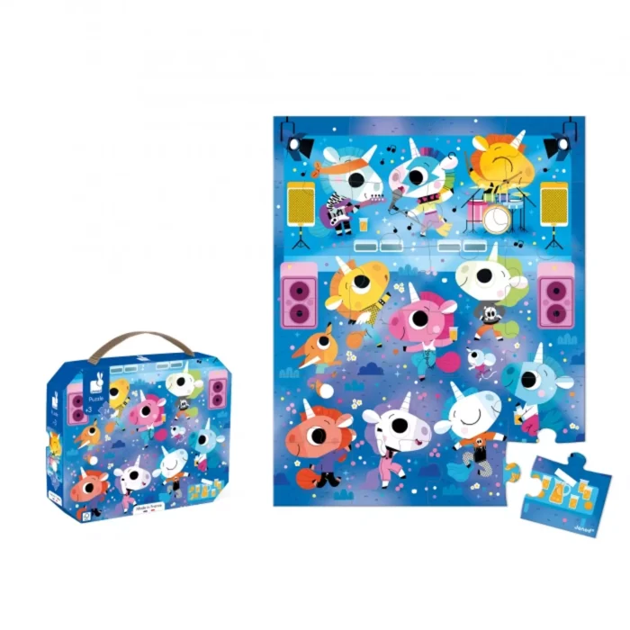 PUZZLE CONCERT ROCK LICORNES - 24 PCS – Image 2
