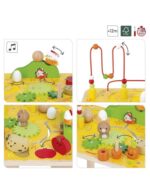 Table d'Activités Ferme en bois – Image 2