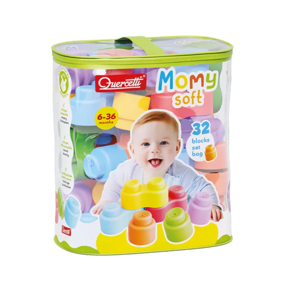 Titre1_f139fe6e-e0e2-4d93-8442-40d2c0f3d611 Quercetti Leggo Soft 32 Pièces - 6M+ – Image 1