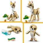Animaux en briques LEGO mignons.