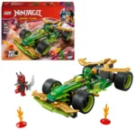 Voiture LEGO Ninjago avec dragon.