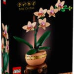 Boîte LEGO d'orchidée miniature.