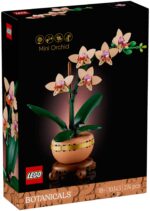 Boîte LEGO d'orchidée miniature.
