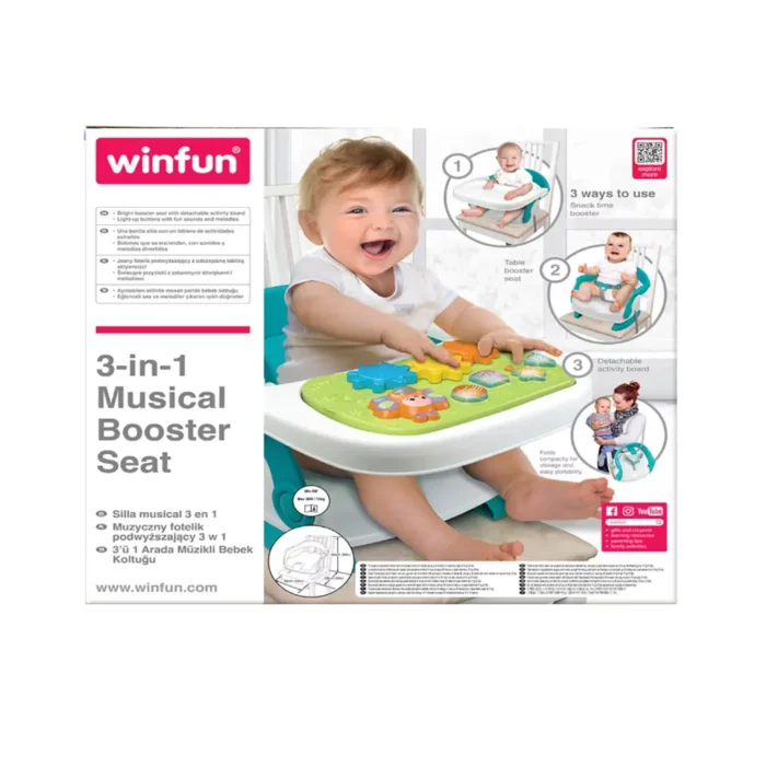 Winfun Centre de jeux 3 en 1 Siège d'appoint - 6M+ – Image 2