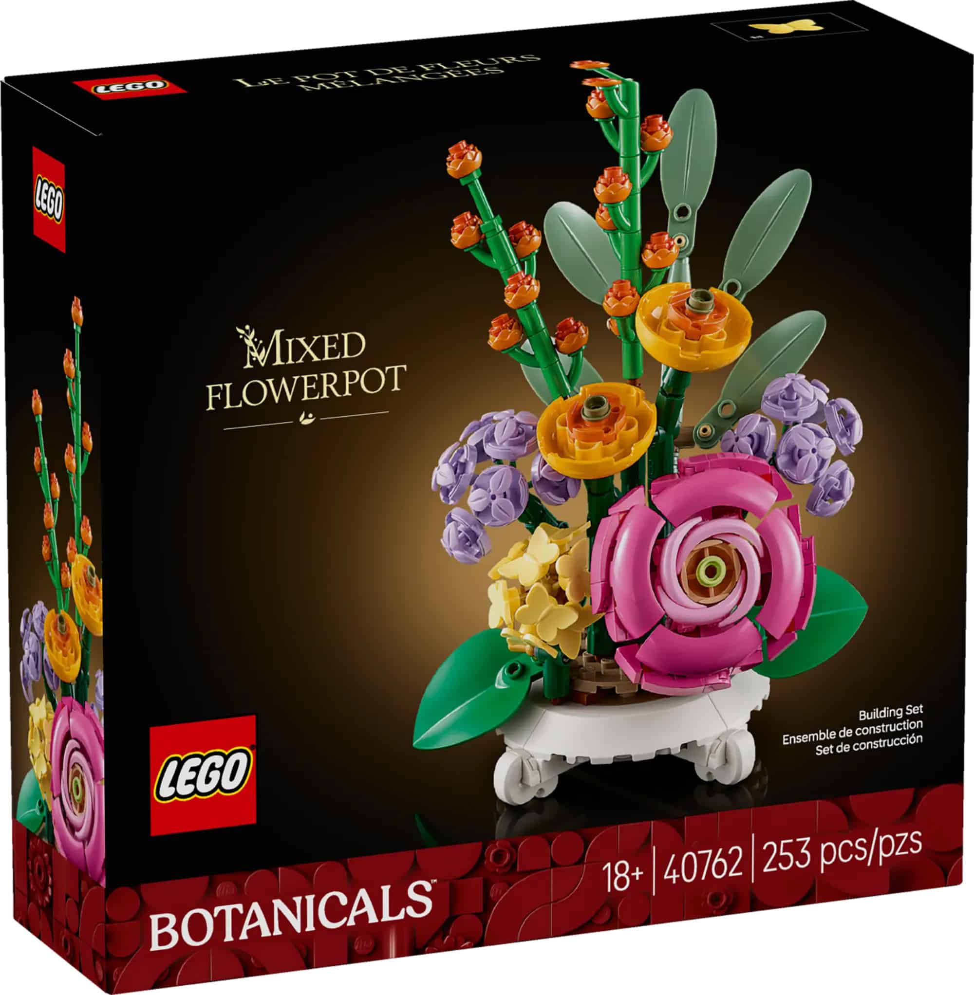 40762-le-pot-de-fleurs-3-1741351765 Ensemble LEGO de fleurs mélangées
