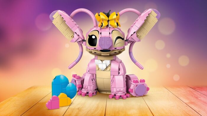 Poupée LEGO d'Angel, personnage mignon.