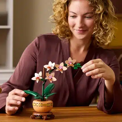 Fleurs en pot en Lego.