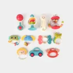 BABY TEETHER& RATTLE(11 PCS)-608-85
