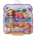 Coffret Enchantimals - Famille Florinda Flamant à Sunset Beach – Image 2