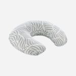 Babyjem 082-Coussin d'Allaitement Babyjem Feuille Grise