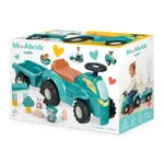 Steering tractor with trailer and bricks – Image 2