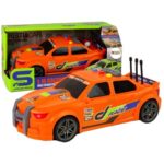 1:16 Inertial Car, with light/sound/open- trunk, incld.batteries-JS124A
