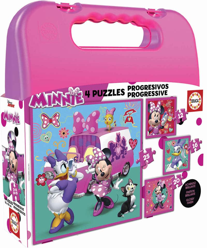 17638_01_med-18 Minnie-Malette Puzzles Progressifs 12-16-20-25 pcs – Image 1
