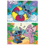 Puzzle Educa Stitch 2x100 pcs – Image 2