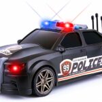 1:16 Inertial Car, with light/sound/open- trunk, incld.batteries-JS124C
