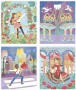 TABLEAUX DORES PEINTURE DANSEUSES – Image 2