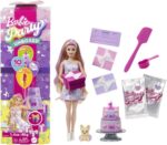 Barbie Party Unboxed Poupée avec accessoires Série Anniversaire Animaux