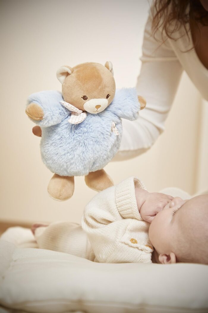 PATAPOUF OURS BLEU 17CM – Image 3