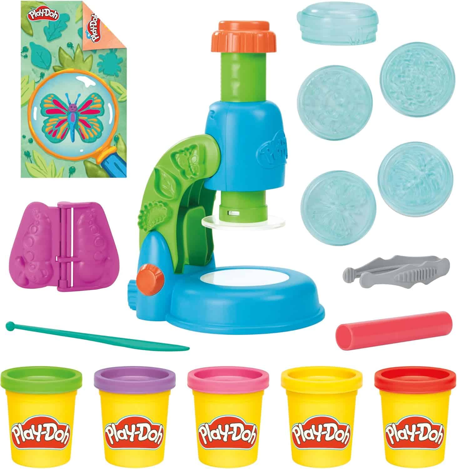711mbXr4AaL._AC_SL1500_ (1) Pâte à modeler - Mon petit microscope Play-Doh – Image 1