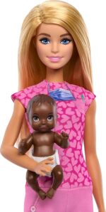 Poupée Barbie Pédiatre blonde – Image 4