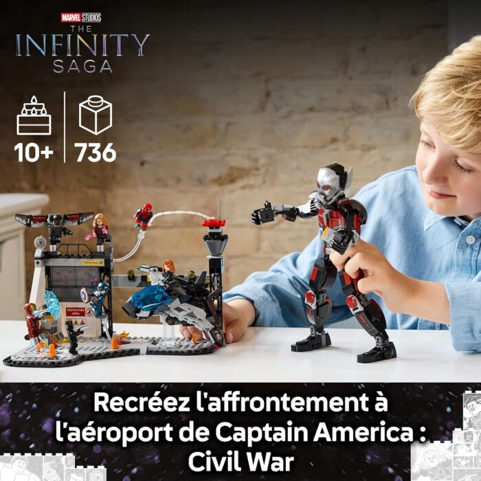 76314 - LEGO® Super Heroes - Le combat de Captain America : Civil War – Image 3
