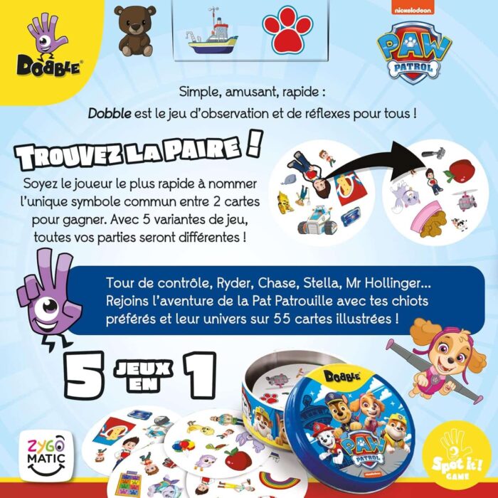 Dobble Pat'Patrouille Asmodée – Image 4