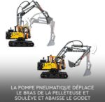 42175 - LEGO® Technic - Camion Volvo FMX et pelleteuse électrique EC230 – Image 3