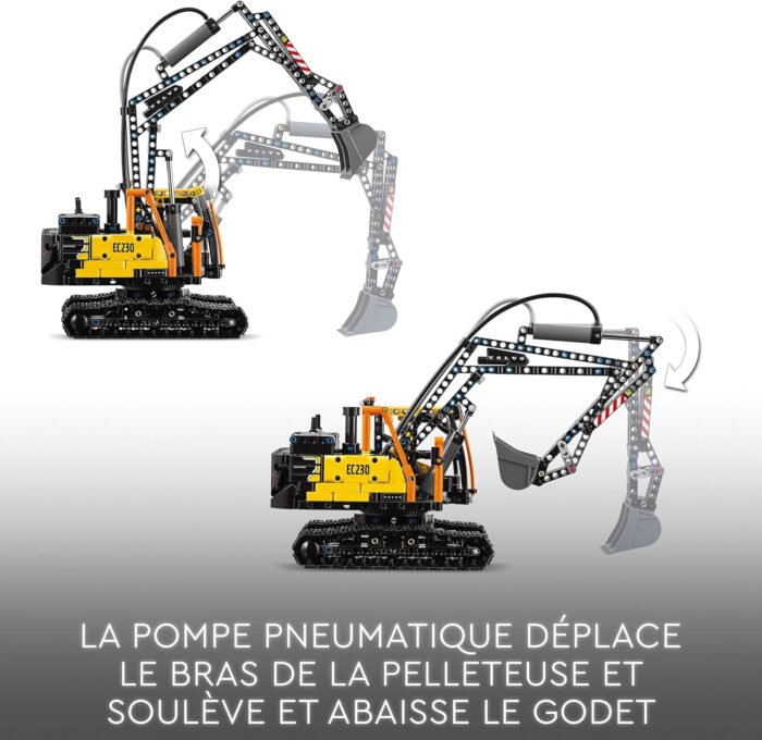 42175 - LEGO® Technic - Camion Volvo FMX et pelleteuse électrique EC230 – Image 3