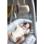 Babyjem 489-Cocoon Bébé vert avec Arche de jeux 82 cm x 46 x 17 cm – Image 2