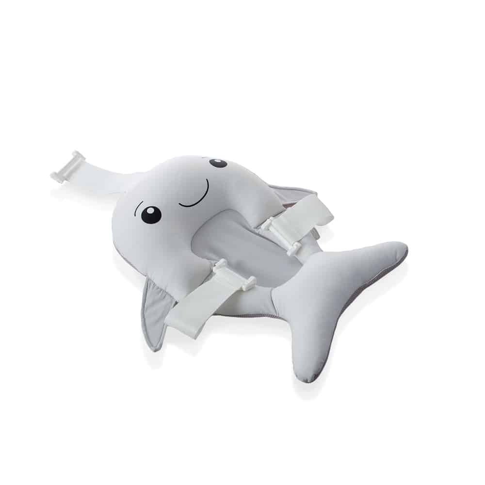 8681049214409_1 BABYJEM 440-BATH TUB BED WITH CLIPS / FOAM / GREY – Image 1