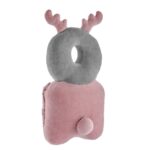 Babyjem 527-Coussin de Protection Babyjem Angel Wing / Velours Rose – Image 3