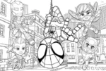 Marvel Puzzle Df Maxi Floor 2 X 24 Spidey - Lisciani – Image 3