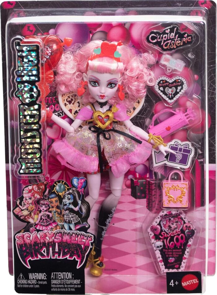 Monster High - Poupée Cupid Asteria Monstrueux Anniversaire – Image 4