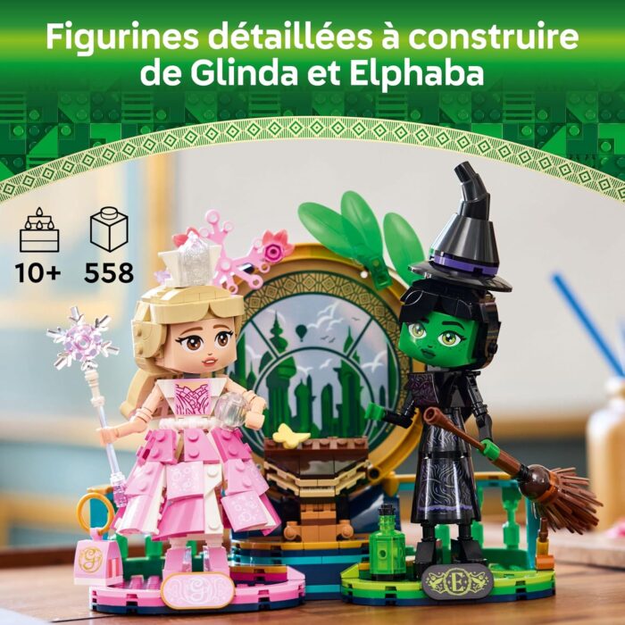 75682 - LEGO® Wicked - Figurines d’Elphaba et de Glinda – Image 4