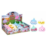 Kawaii Foodiez Squishy Upside Down Cone Cupcake 8cm 4 assortis in display (12