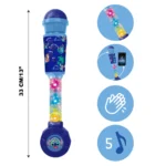 Microphone Stitch avec tube lumineux et enceinte – Image 2