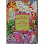 Livre de coloriage et de jeux avec 6 crayons de couleur 4 assortis 11,5x16,5cm