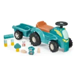 Steering tractor with trailer and bricks – Image 3