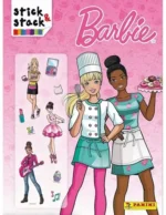 Livre de coloriage Stick & Color Barbie 22x30cm 16 pages + 20 autocollants – Image 2