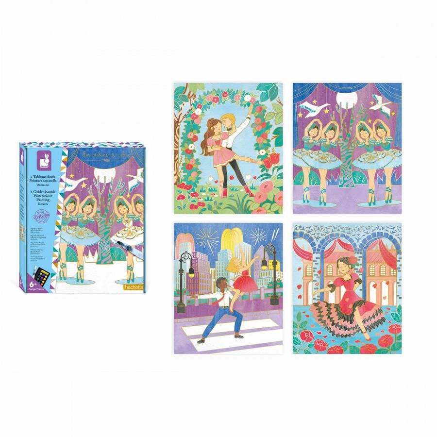 produit-janod-tableaux-dores-peinture-aquarelle-danseuses-5-3700217379643 TABLEAUX DORES PEINTURE DANSEUSES – Image 1