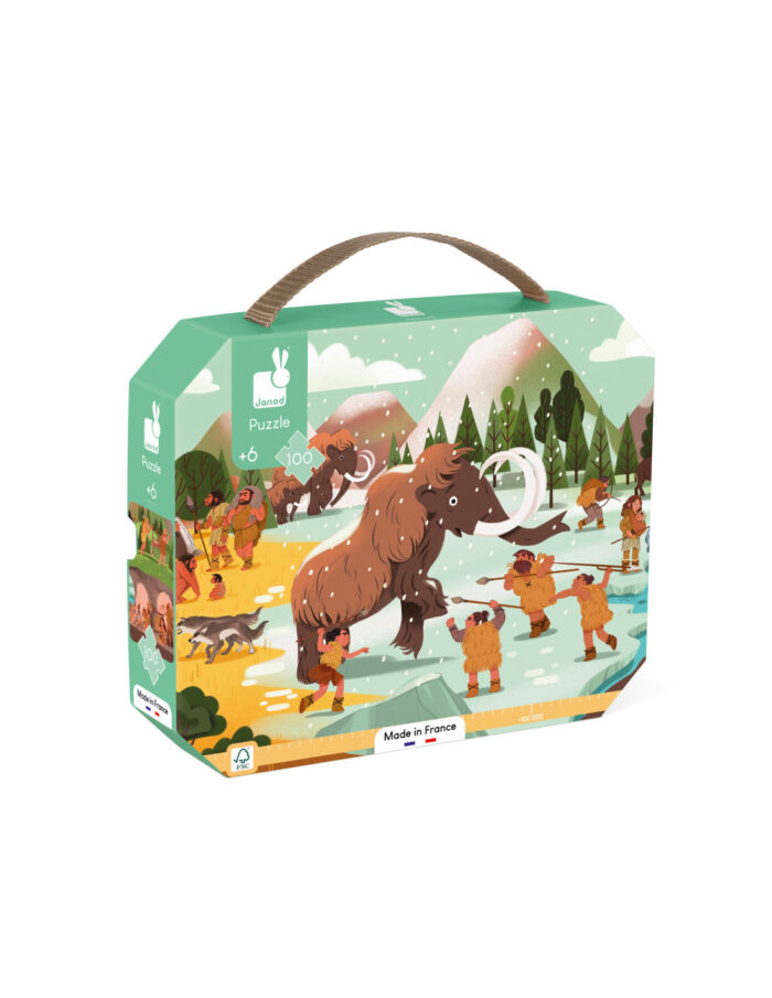 PUZZLE FRISE PREHISTOIRE- 100 PCS – Image 2