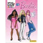 Livre de coloriage Stick & Color Barbie 22x30cm 16 pages + 20 autocollants