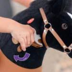 PonyCycle-Black with whire hoof horse-Age 3-4ans – Image 5